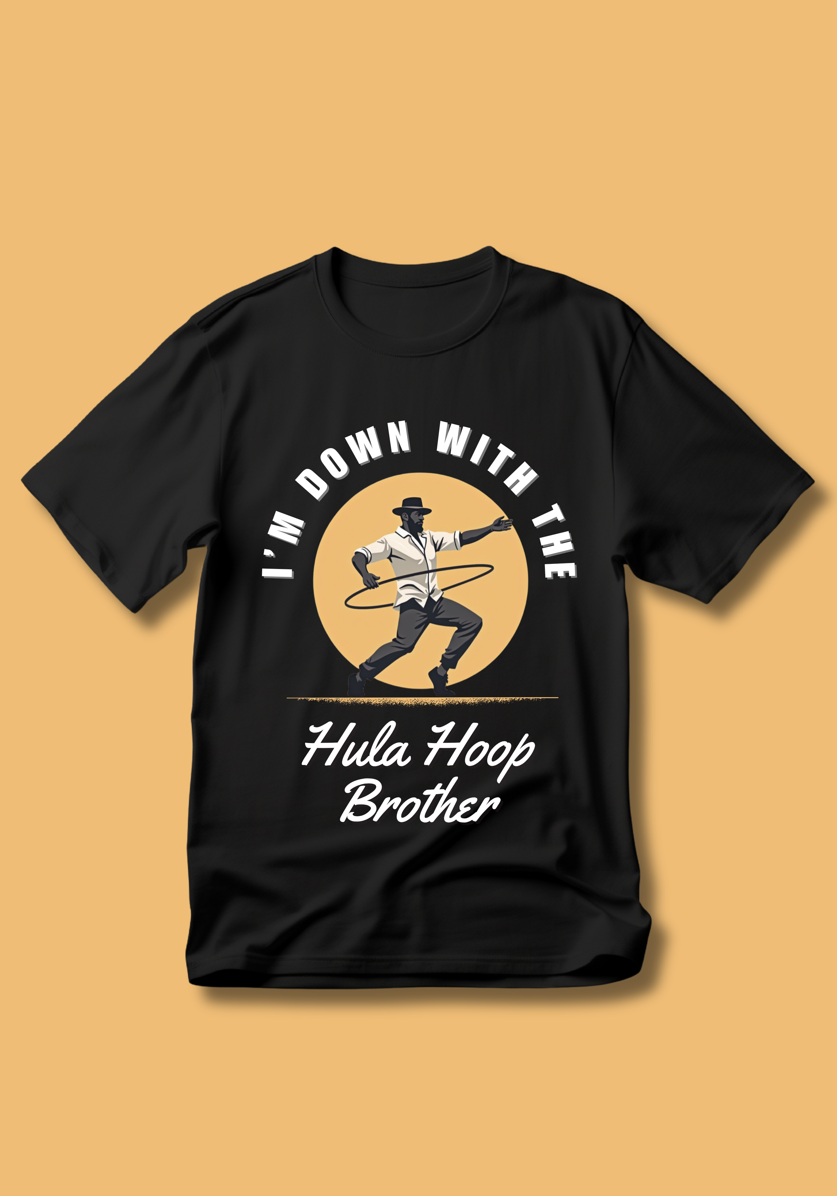 Hula Hoop Brother Logo TEE