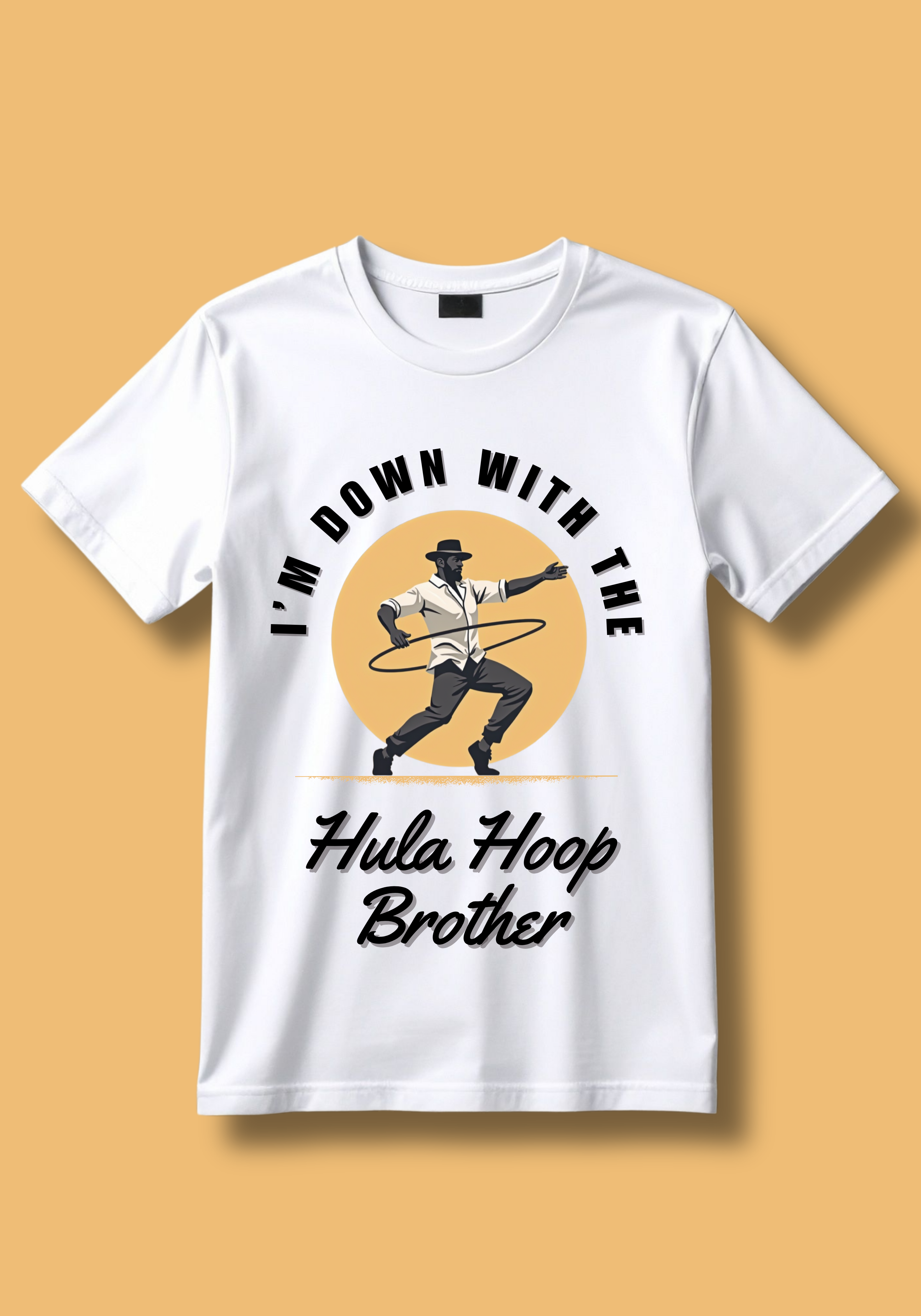 Hula Hoop Brother Logo TEE
