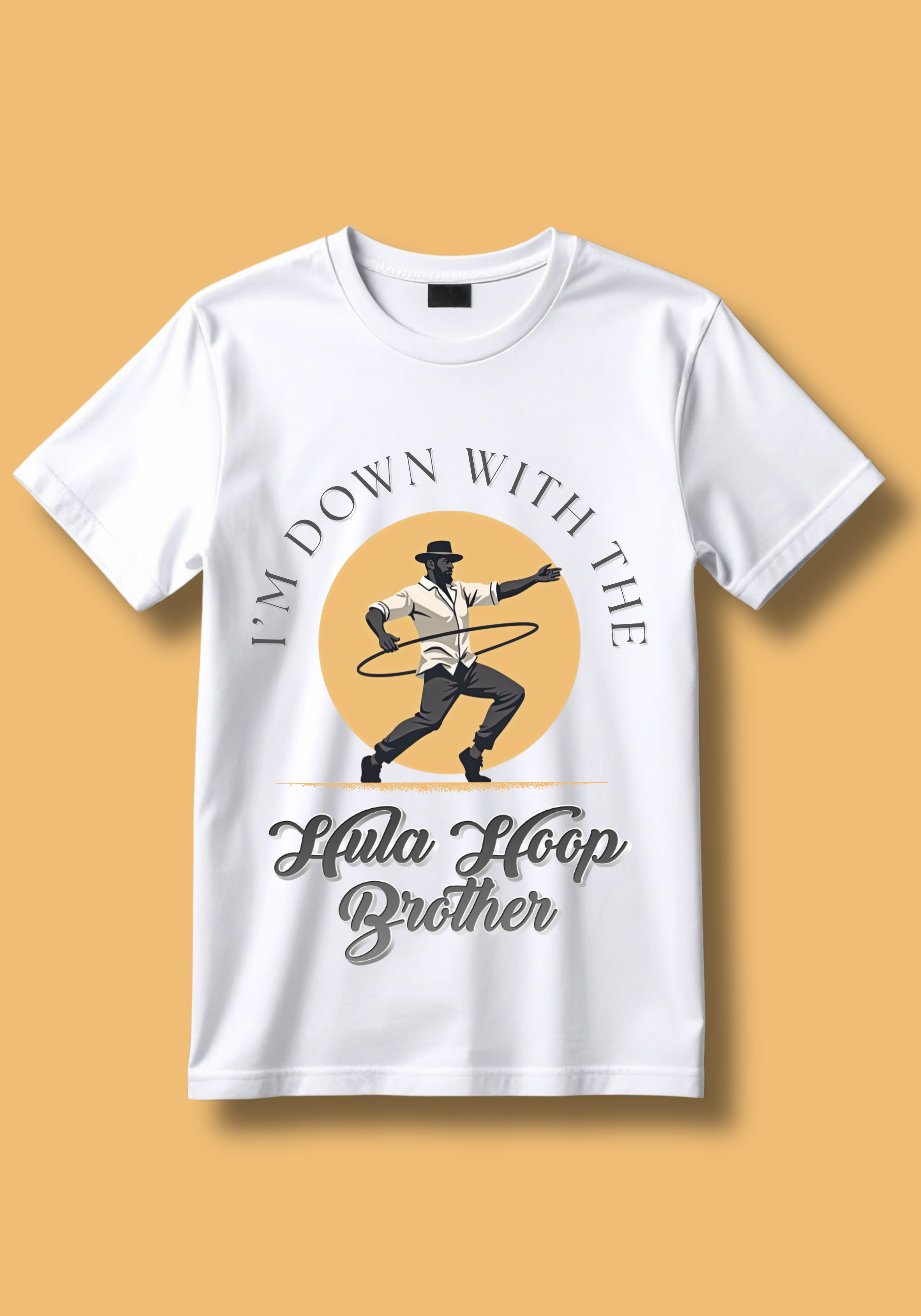 Hula Hoop Brother Logo TEE
